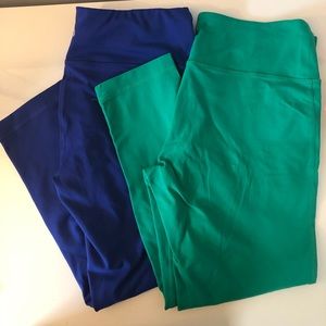 90 Degree By Reflex High Waist Cropped Leggings